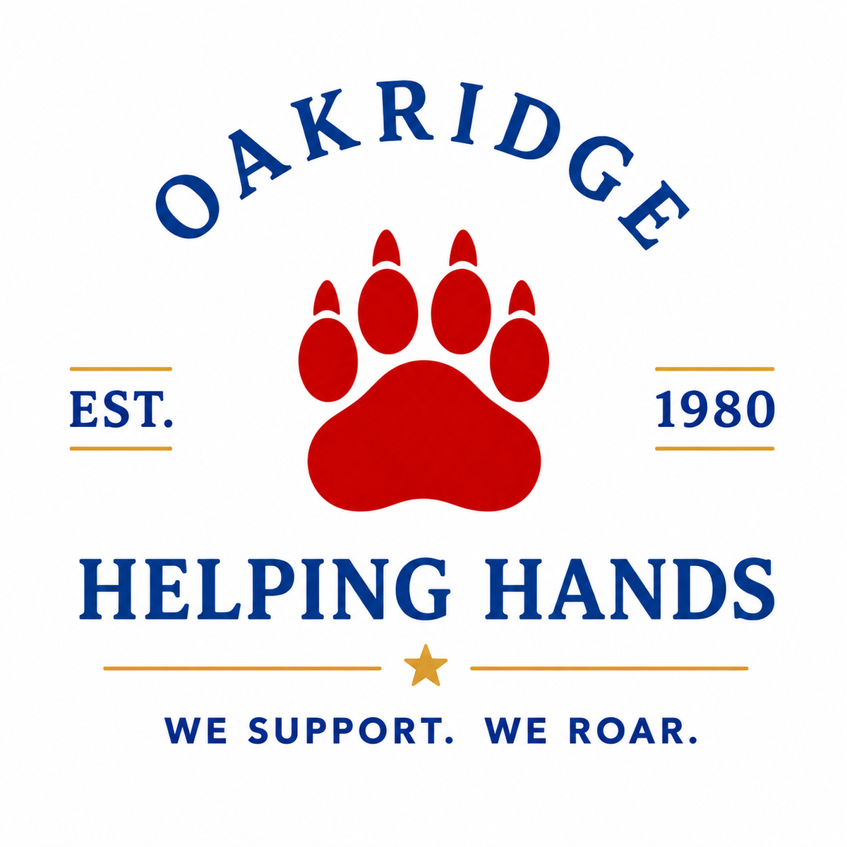 Oakridge Helping Hands logo